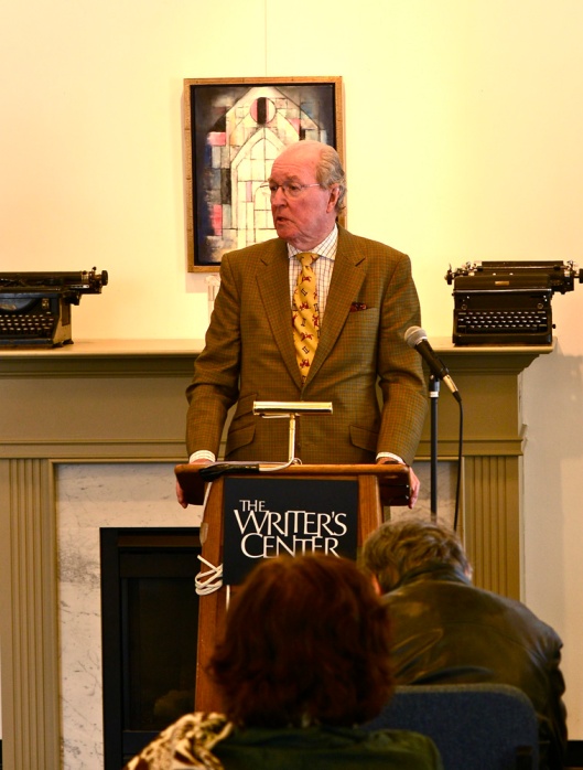 Novelist Neal Gillen reads from his memoir, "Northwest to Huguenot," in The Delmarva Review. Mr. Gillen is from Potomac, Maryland.